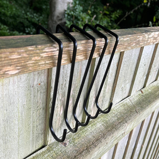 Bracket Fence Panel Hooks Six Pack