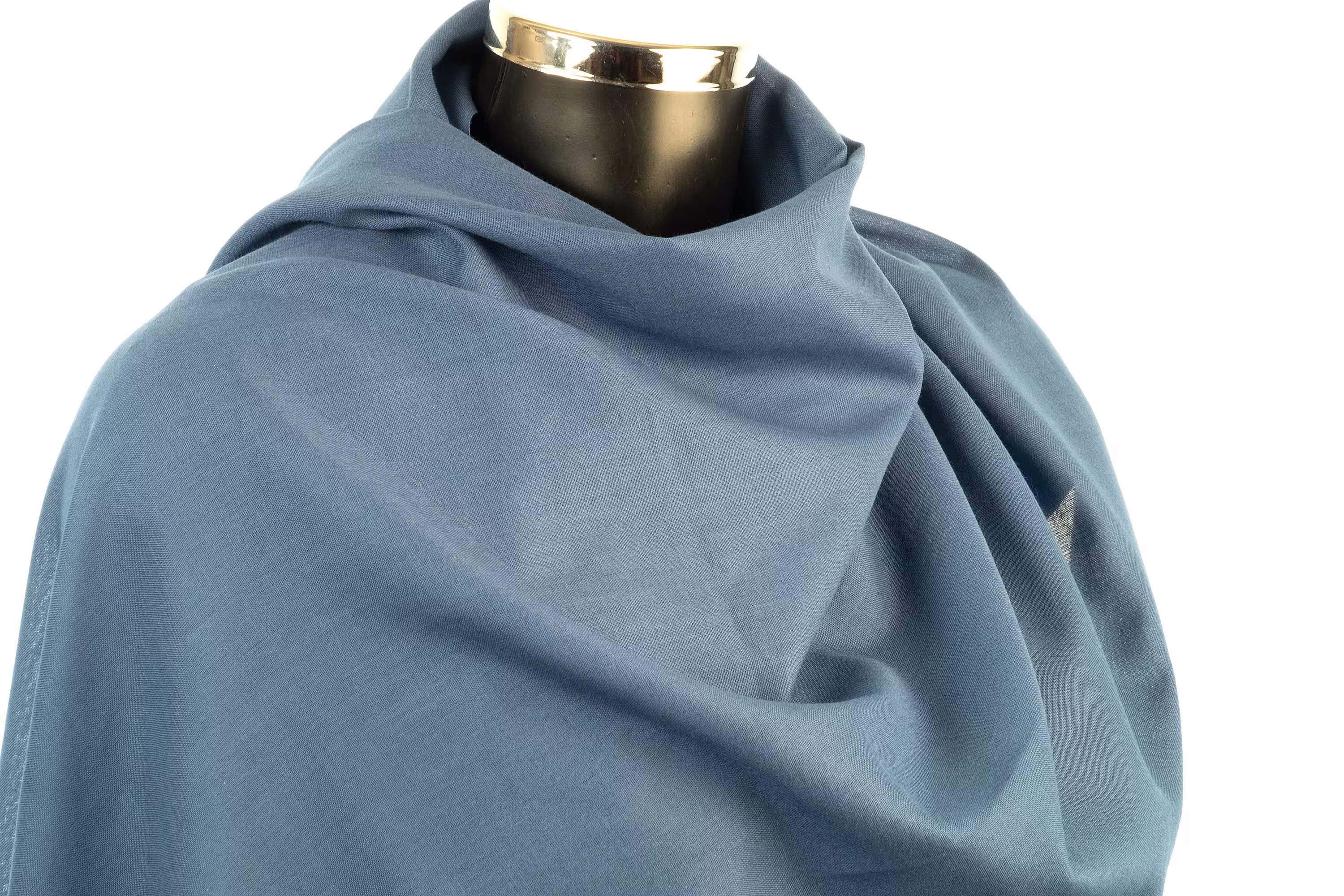 Organic Cotton Scarf, Teal Shawl, Peacock Pashmina, Fair Trade Scarves, Clothing, Blue Green Wrap, Gift For Girlfriend