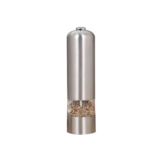 Benobbykids - Salt and Pepper Grinder Battery Powered Pepper Grinder with Light, Electric Salt and Pepper Grinder Refillable Adjustable Electric Salt