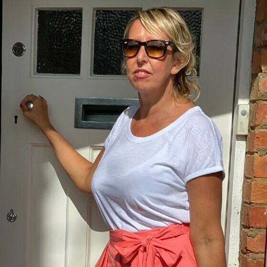 White Organic Cotton T Shirt Womens