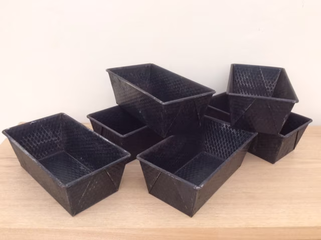 Vintage Japanese Baking Tins