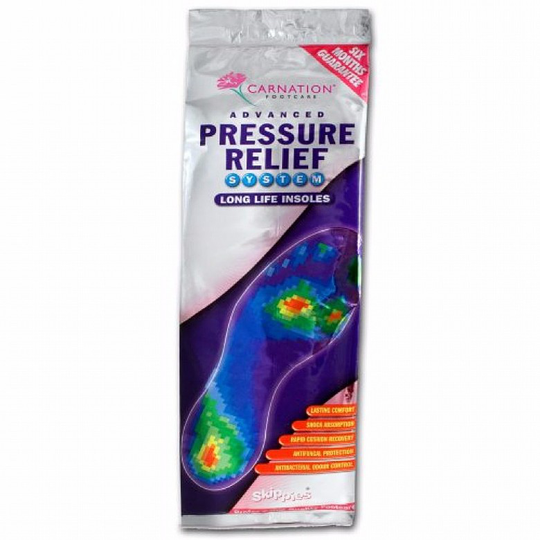 Carnation Pressure Relief Insoles