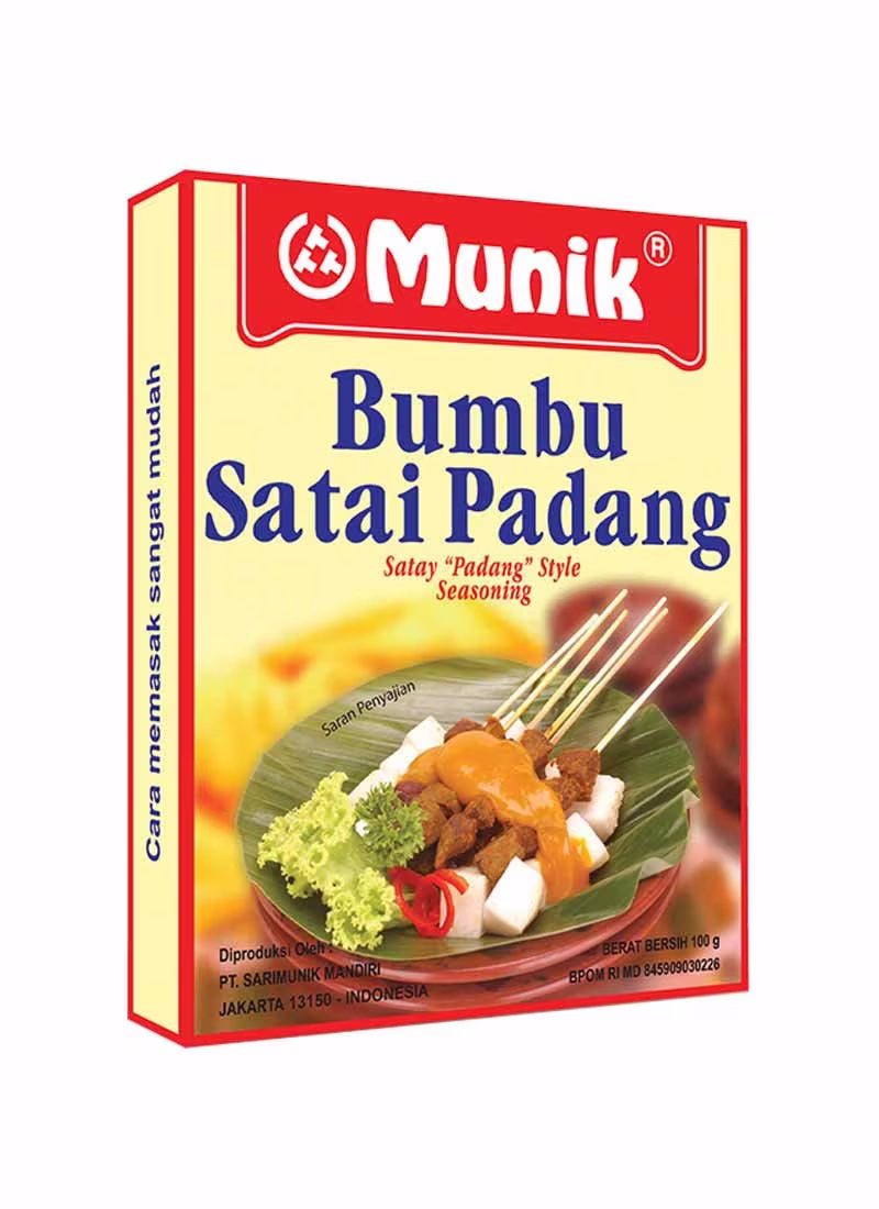 Munik Bumbu Satai Padang | Satay Style Seasoning - 3.5Oz