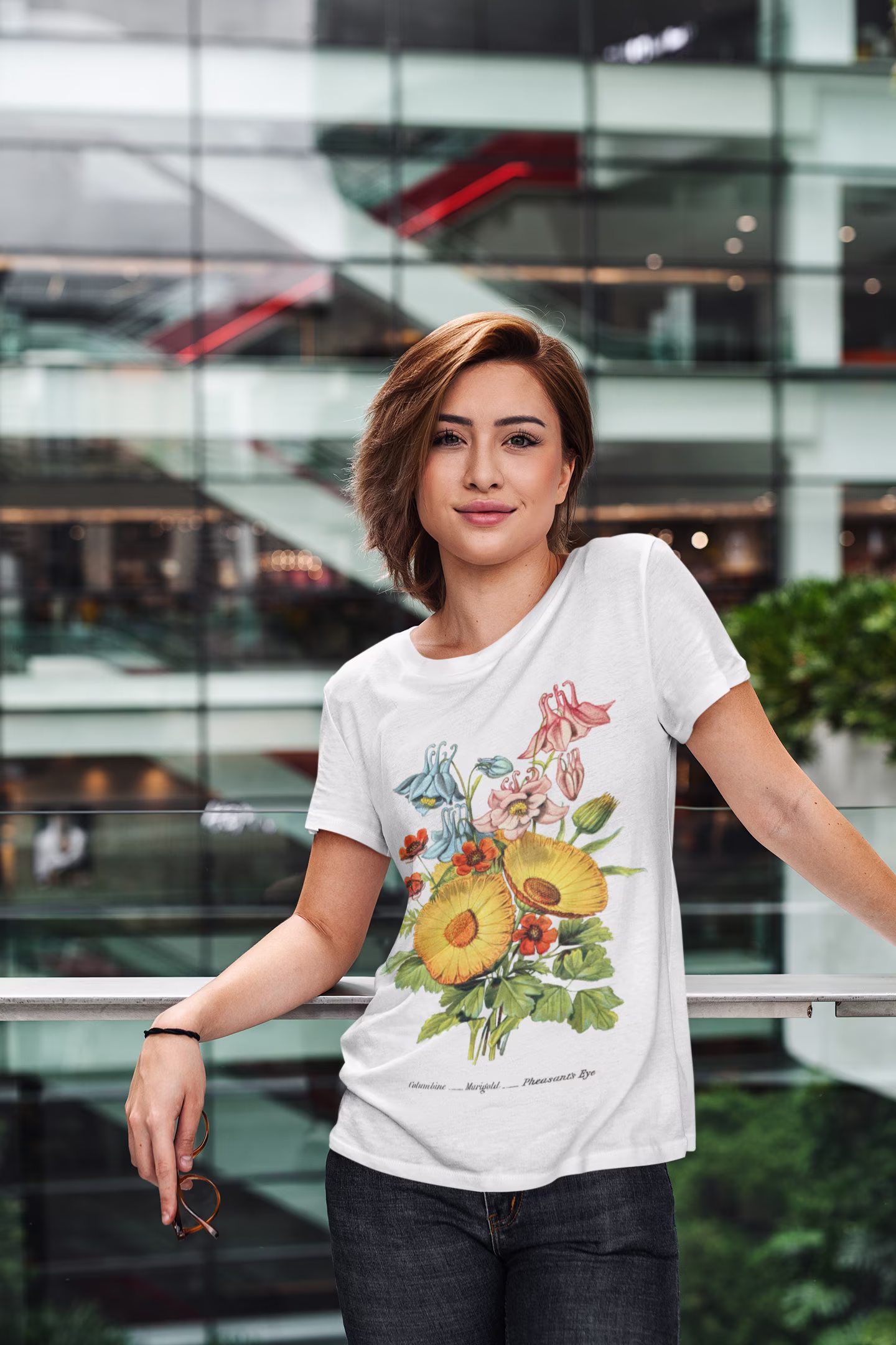 Granny's Nightcap | 1896 - Unisex Organic T-Shirt, Vintage Style Botany T-Shirt, Floral T-Shirt