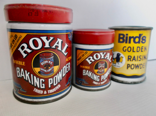 Vintage Kitchen Baking Tins Metal Advertising Kitchenalia Decor & Storage