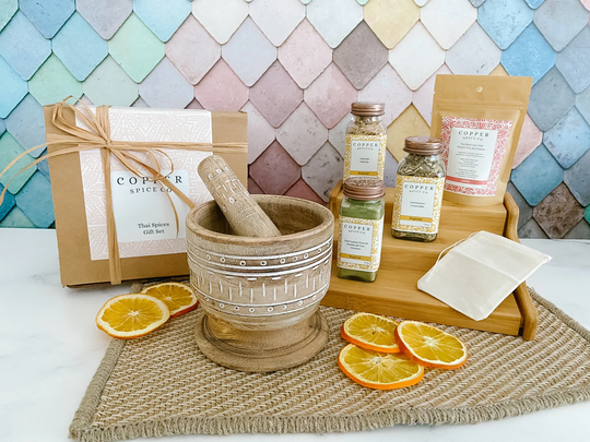 Thai Spices Gift Set - High Quality Herbs & Christmas Foodie