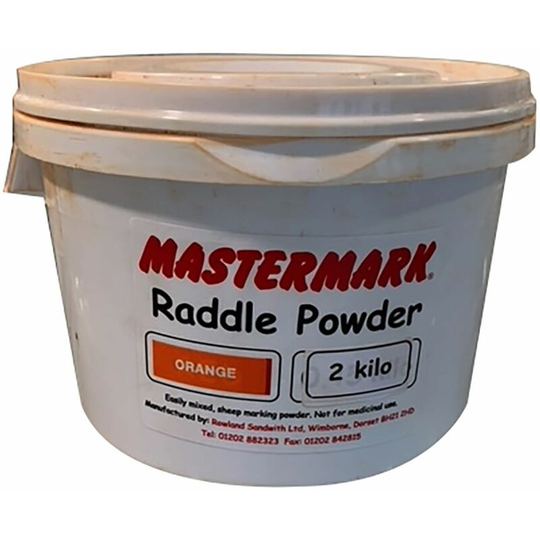 Trilanco Raddle Powder - Orange X 2.5 Kg - RP502OEL
