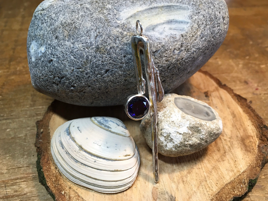 Organic Cz Pendant