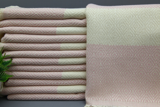 Turkish Hand Towel-Tea Towel-Powder Pink Towel-Service Towel-20"x36