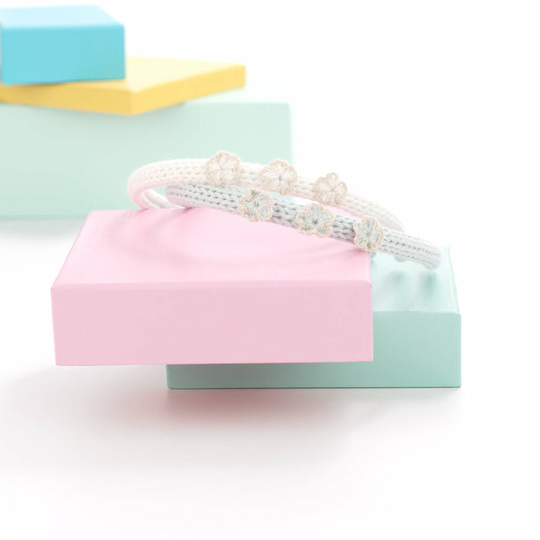 Handmade Organic Or Bamboo Flowers Hairband