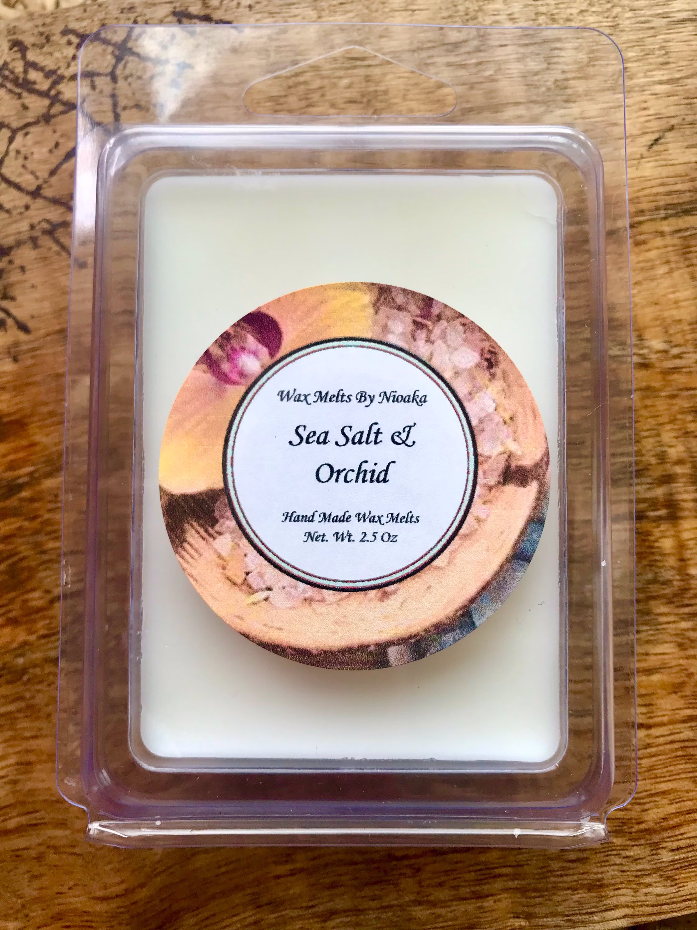 Sea Salt & Orchid | Wax Melts Spa Fragrance Summer Scent Calming Beach Type Aromatherapy No Wick Gift Idea Housewarming