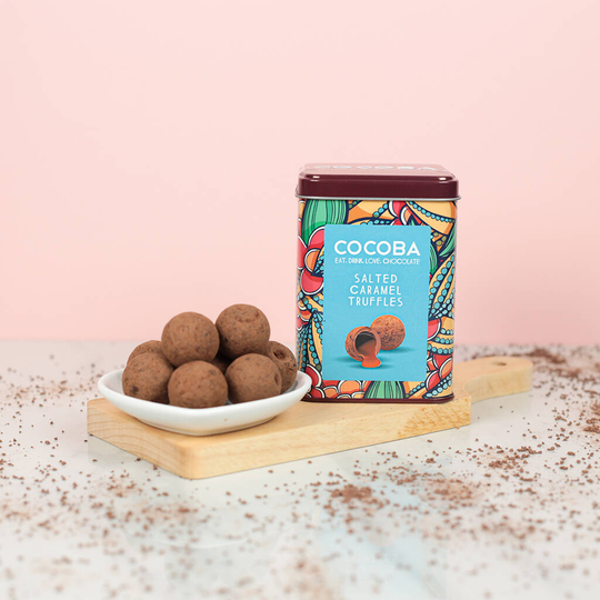 Salted Caramel Truffles Gift Tin