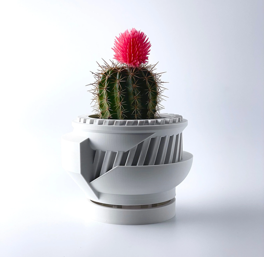 Small Planter For Plants & Succulents With Drainage, Modern Planters, Indoor Plant Pot