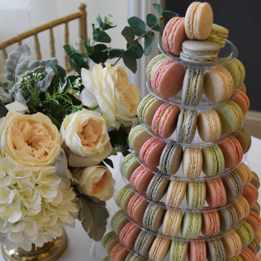 Pastel Macaron Tower