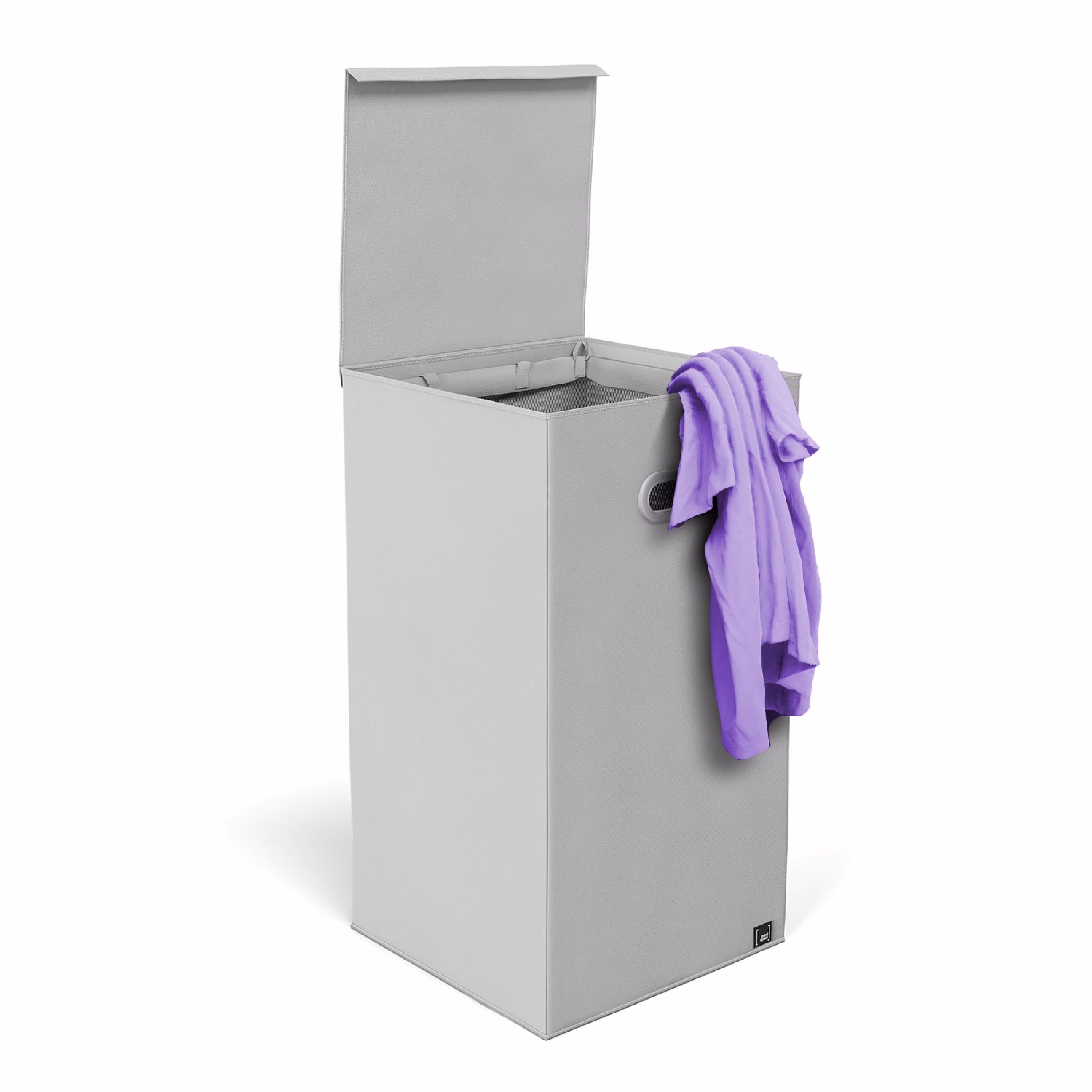 Mindspace Laundry Hamper With Lid & Mesh Liner - Small Collapsible Organizer For Essential Home Organization Oxford Collection