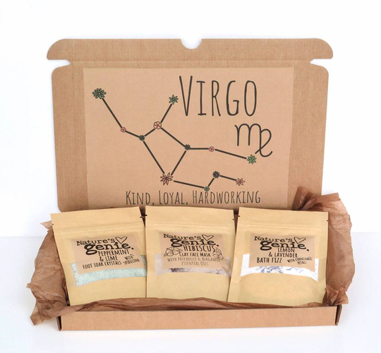 Virgo Self Care Birthday Bath Gift Box