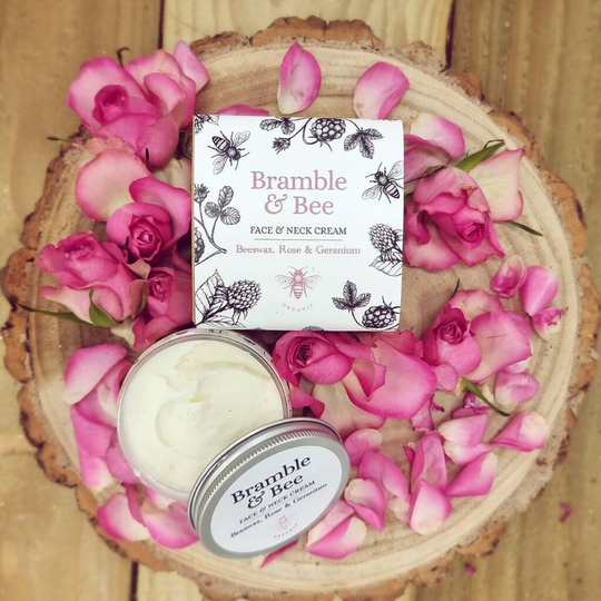 Organic Beeswax, Rose And Geranium Face And Neck Cream