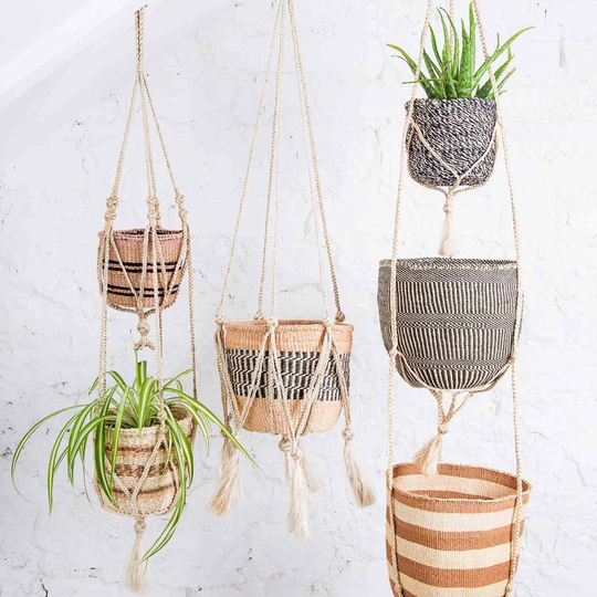 Jute Macrame Plant Hanger