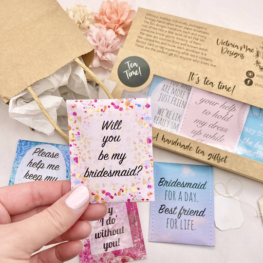 Will You Be My Bridesmaid? Tea Gift Set