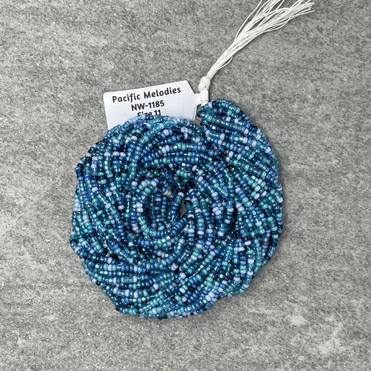Pacific Melodies #1185, 11/0 Czech Seed Beads, 1 Hank