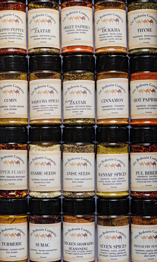 Spice & Oil Set Select 5 Spices 1 Olive Oil. Choose From 50+ Middle Eastern Or African Jordanian
