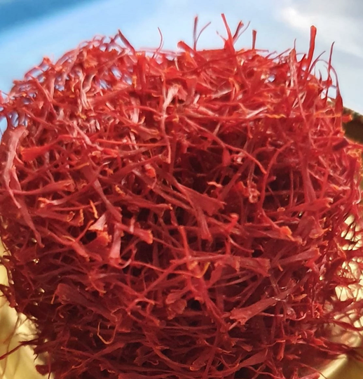 5G Saffron Negin Kesar Thread Zaffrano Red Gold Spice Azafran Grade A, Real No Additives, Chemical