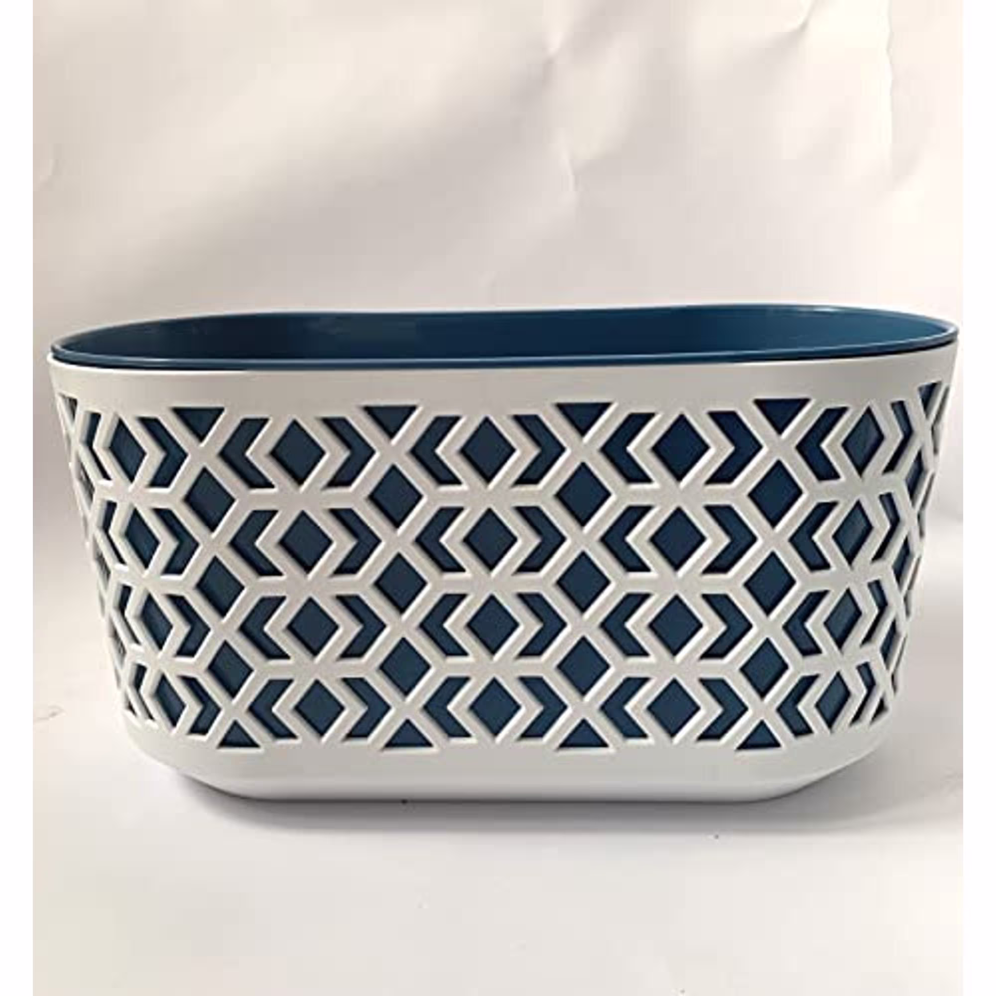 Houseplant Planter - Aztec Trough 40cm | Blue