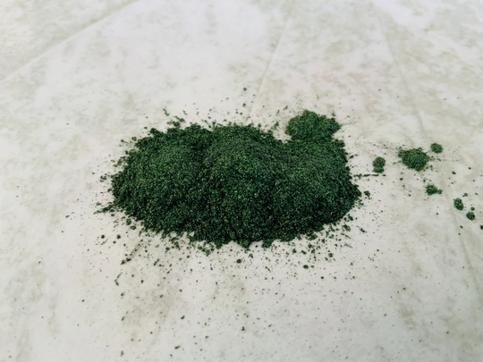 5G Forest Green Mica Powder , Gold Pigment Powders Resin Colour Slime Natural