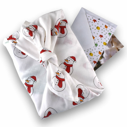 Organic Cotton Cloth Gift Wrap