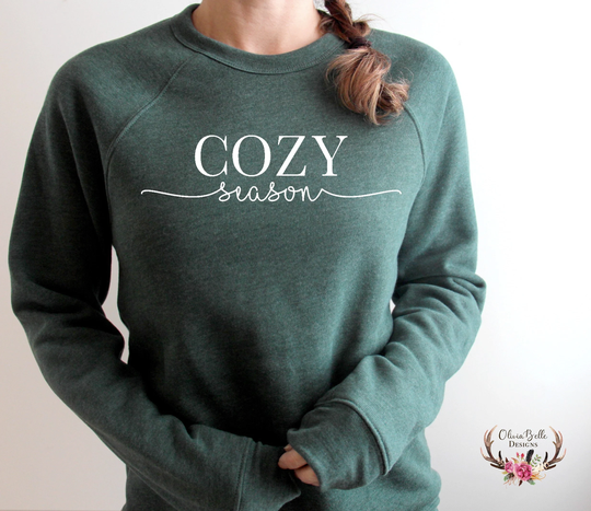 Cozy Season Sweatshirt, Bella Canvas, Shirt, Sweater, Homebody, Indoorsy, Stay Cozy, Sweater Weather, Fall Saying