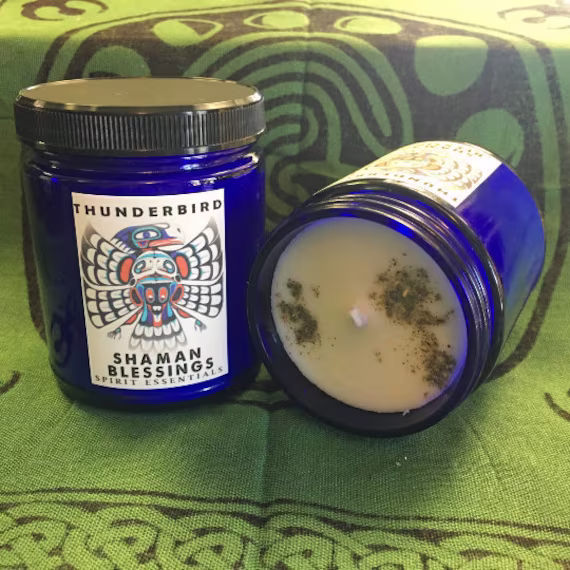Shaman Blessing Scent Candle - Thunderbird