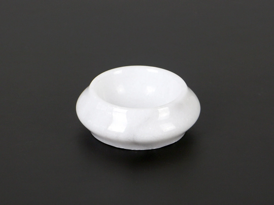 Vintage Salt Bowl Marble 70S #2