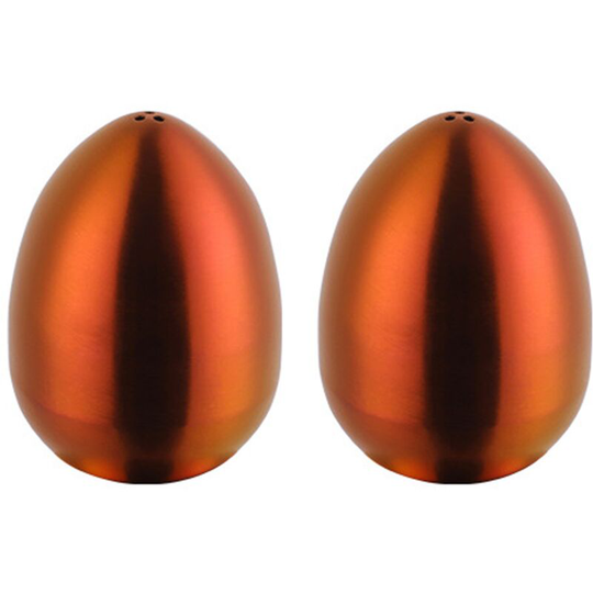 Fvbjd - Stainless steel egg seasoning jar kitchen salt and pepper shaker with three holes Magic red