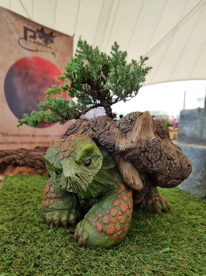 Turtle Planter Sculpture For Flowers, Cactus & Succulent Plants, Indoor Or Outdoor Home Decor, Modern Flower Pot, Animal Planter, 3 X 2