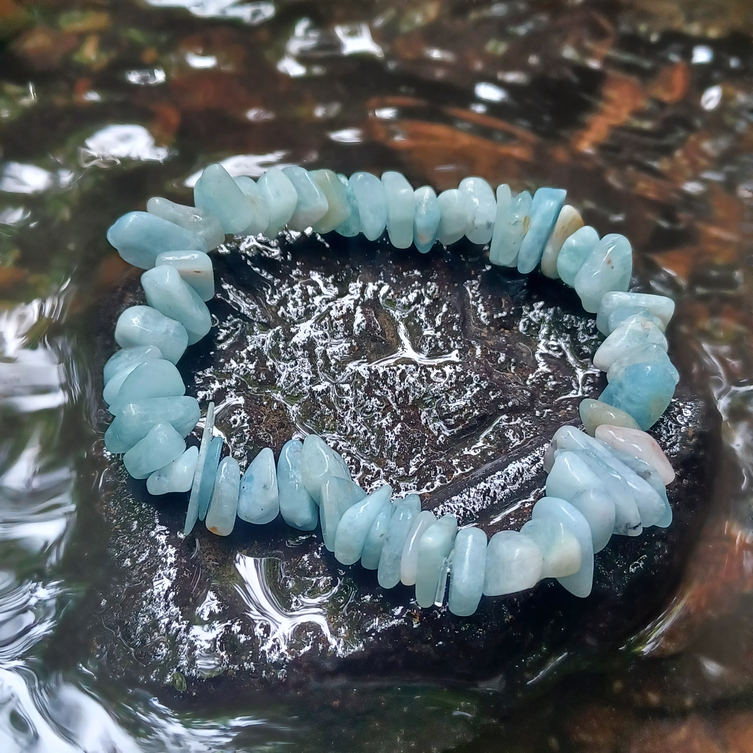 Aquamarine Gemstone Bracelet