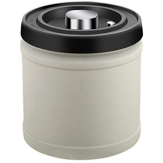 1100ml Stainless Steel Airtight Coffee Bean Storage Container Vacuum Tea Jar