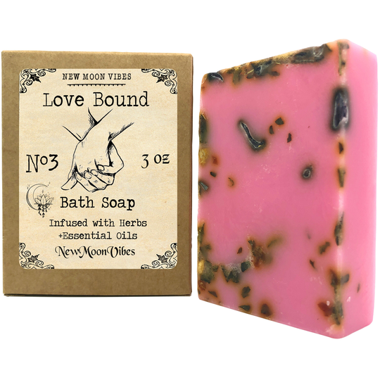 Love Bound Fidelity Obsession Ritual Bath Spell Santeria Herbal Soap Bar Romance Commitment Binding Between Lovers