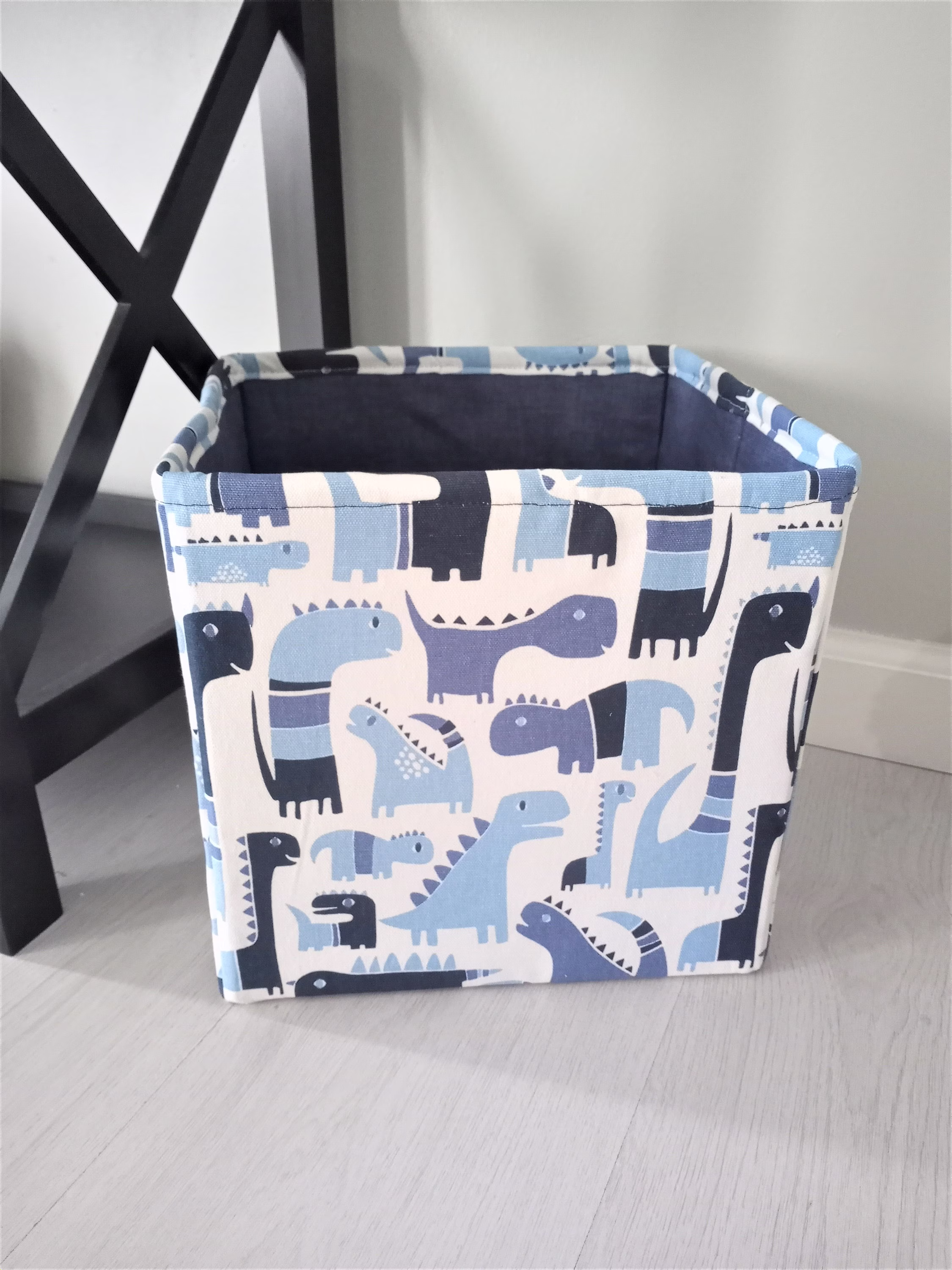 Dinosaur Home Decor Storage Cube, Boys Room Decor, Organizer Bin, Toy Bin