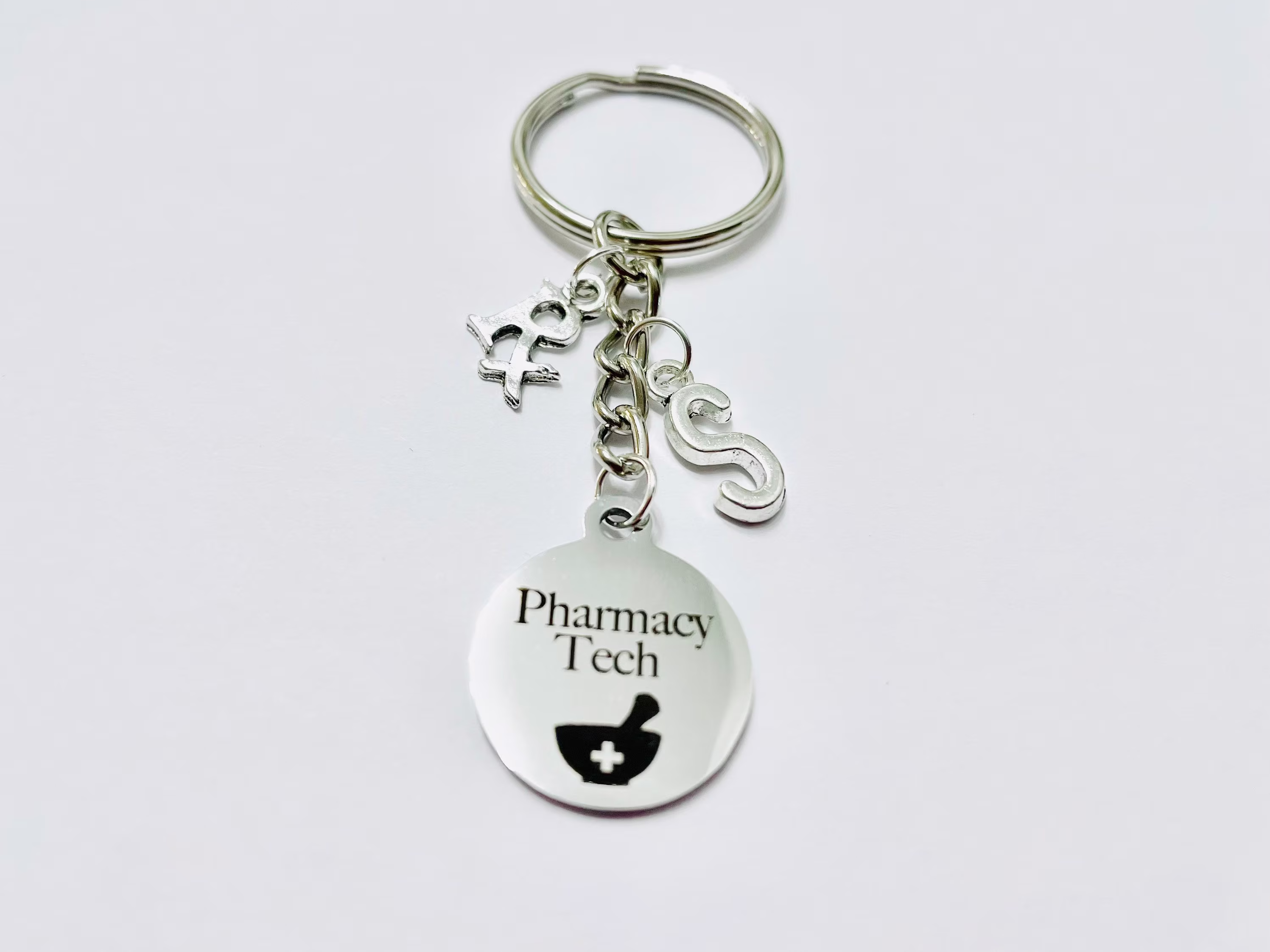 Pharmacy Keychain, Technician Gifts, Tech