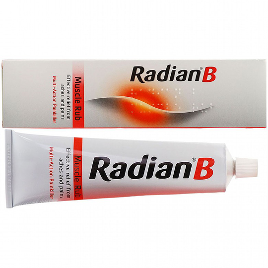 Radian B Muscle Rub 100G