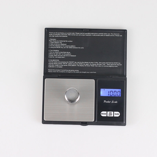 2pcs Precision Scale 500g/0.01g, Kitchen Food Scale Small Mini Milligram Scale Jewelry Pocket Scale, Medicinal Ingredients, Powder, Coffee Beans