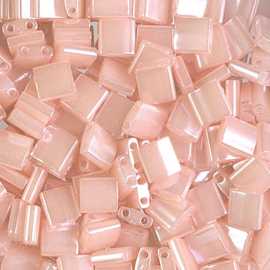 Seed Beads-5mm Tila-519 Pink Pearl Ceylon-Miyuki-7 Grams