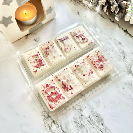 Tis The Season, Eggnog, Christmas Wax Melts, Scented Soy Wax, Home Fragrances Snap Bar, Handmade