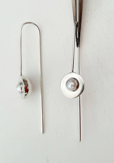 Chic & Elegant Salt Water Pearl Earrings