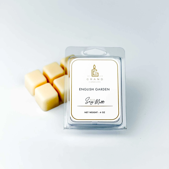 Scented Soy Wax Melt - Organic 4 Oz English Garden