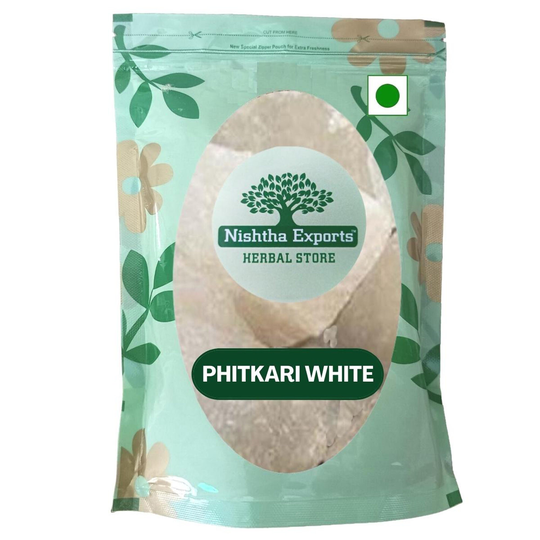Phitkari White-Fitkari Safed-Raw Herbs-Single Herbs