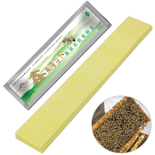 Bee medicine Xin mites fenfluramine chrysanthemum strips beekeeping tools bee medicine bee mites medicine 20 tablets