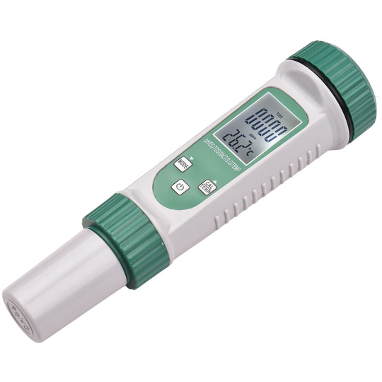 Digital Water Quality Tester 6 in 1 Multifunction Water Quality Monitor ph/ ec/ tds/ salt/ s.g/ Temperature Portable Testing Meter Analyzer