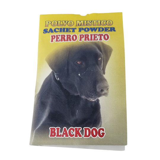 Black Dog Sachet Powder/Perro Prieto Polvo Mistico