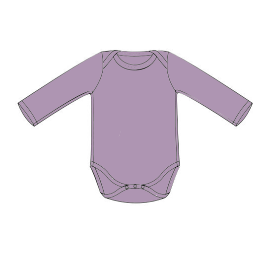 Organic Envelope Neck Bodysuit